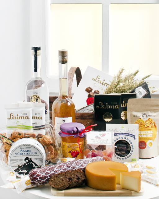Gourmet Basket with Latvian products