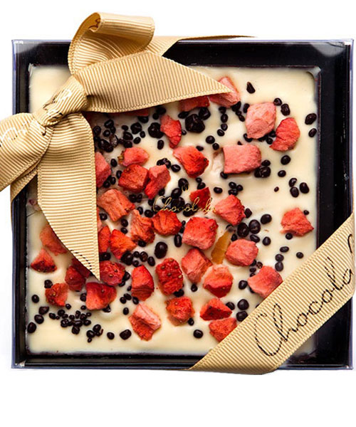 Šokolādes tāfelīte ar šampanieša garšu