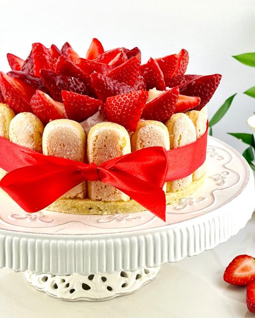 Strawberry cake