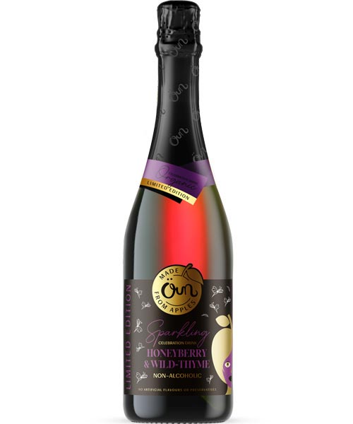 Sausseržu ogu un timiāna dzirkstošais dzēriens (0% alk)