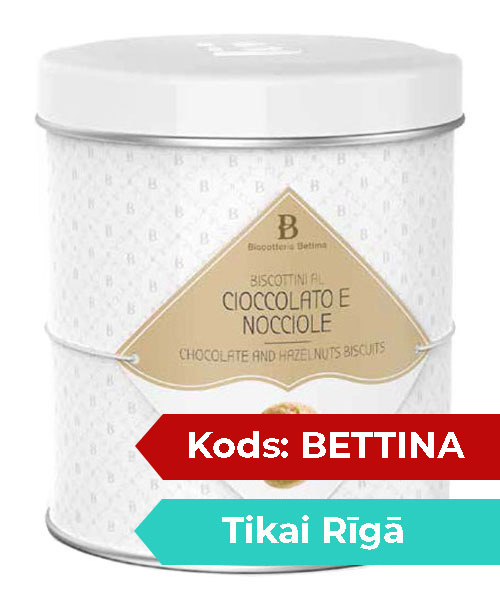 Bettina chocolate cookies (only in Riga). -75% discount code: BETTINA