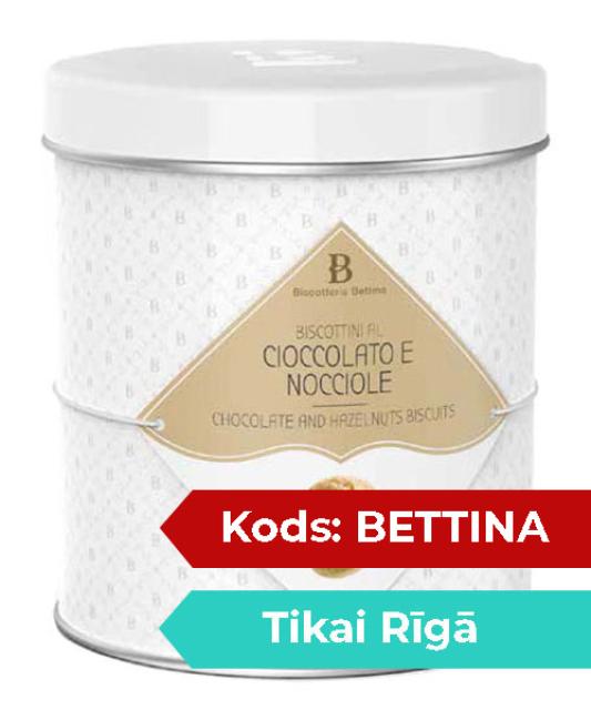 Bettina šokolādes cepumi (tikai Rīga). -75% atlaides kods: BETTINA