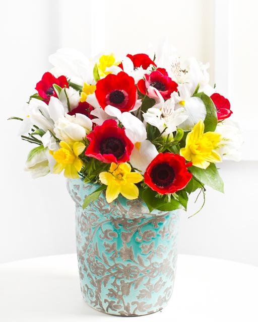 Jauks pavasara pušķis